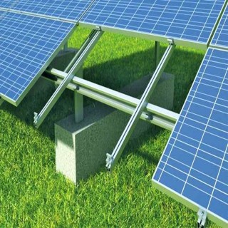 0-60 degree Stable Solar Panel Ground Mounting Systems for Residential Commercial Project